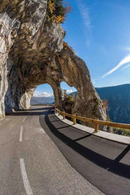 Greolieres: Superbe Studio Avec Vue Montagne Buitenkant foto